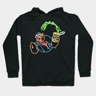 Popeye neon style Hoodie